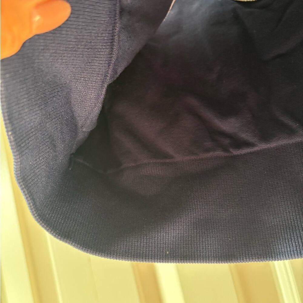 Women's Navy Blue Sports Bra - Picture 6 of 7